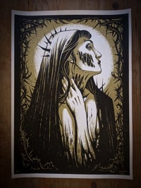 Image 3 of Sérigraphie "Reine de pique"