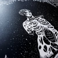 Image 3 of Linogravure "La Vénus décharnée"