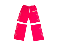 Image 2 of SOLO SAINT ‘RED TRACK PANTS’ 