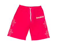 Image 4 of SOLO SAINT ‘RED TRACK PANTS’ 