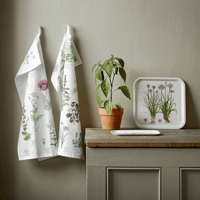 Image 2 of Danish Garden 100% Organic Cotton Tea Towel