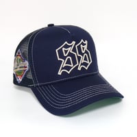 Image 4 of Copy of  SOLO SAINT ‘NAVY HOOD’ CAP