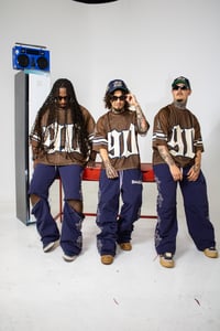 Image 2 of Copy of  SOLO SAINT ‘NAVY HOOD’ CAP