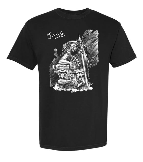 Image of  J-Live Dan Lish T-Shirt (Black)