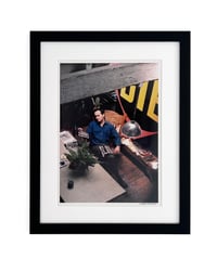 Image 1 of ‘Robert Indiana with Kennedy’s Contact Sheets’, 1963 - WILLIAM JOHN KENNEDY (WJK)