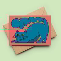 Blue Cat Card