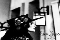 Heart Stamped stud earrings