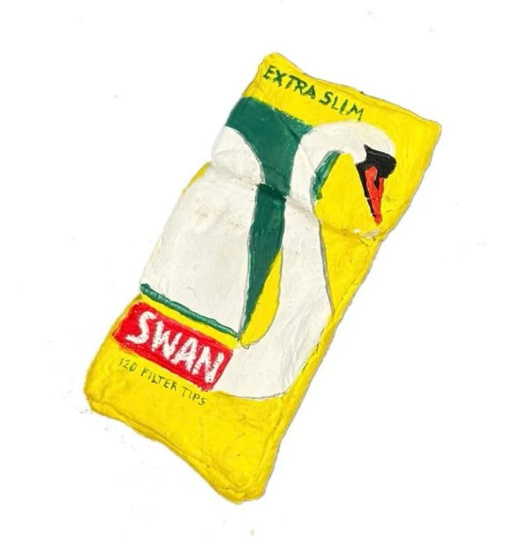 Image of Swan filters sculpture 