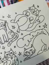 Image 3 of Cute Cats Print