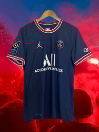 Image 2 of PSG Home Kit Mbappe 21-22