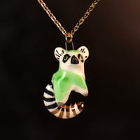 Ring Tailed Lemur Necklace