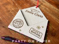 Image 3 of Letter to Santa Ornament