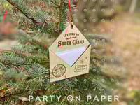 Image 4 of Letter to Santa Ornament