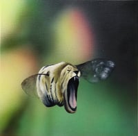 Image 2 of Lion Bee meme Prints