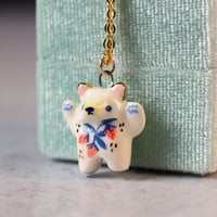 Strawberry Bear Necklace