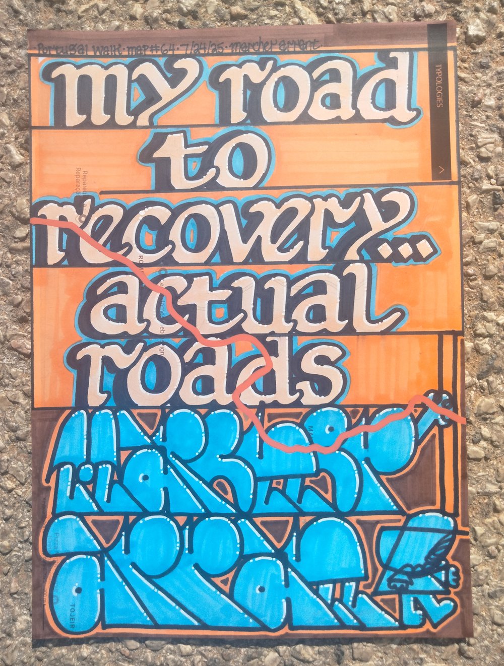 Image of  Portugal Walk map 64