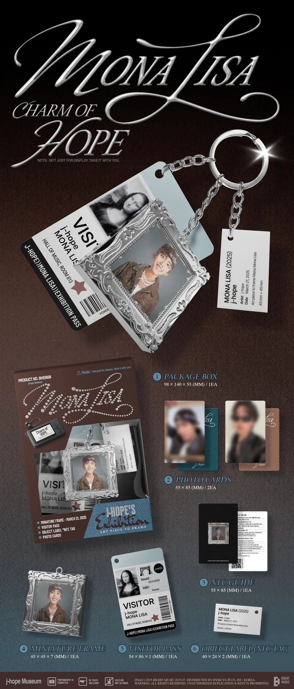 Image of [PRE-ORDER] BTS J-Hope ‘Charm of Hope’ + Weverse Special Gift