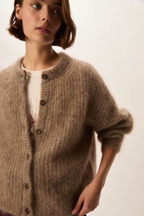 Image of 1-Cardigan Alma Loup