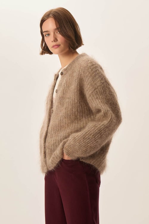 Image of 1-Cardigan Alma Loup