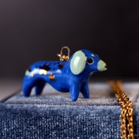 Stellar Wiener Dog Necklace