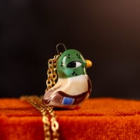 Mallard Duck Necklace