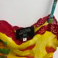 Image 2 of gaultier maille crop tank 
