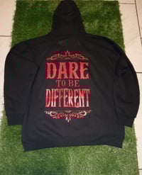 Image 3 of BLACK & RED "DIFFERENT" JOGGER SET