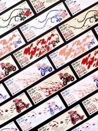 Image 1 of 【XS】SKZOO — DOMINATE 2025 TOUR TICKETS (RISO PRINTS)