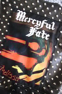 Image 8 of Mercyful Fate Zipped Leather Vest 