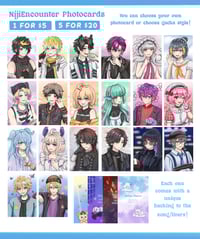 Image 1 of NijiEncounter Photocards