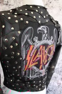 Image 2 of Slayer Genuine leather jacket _ Size M