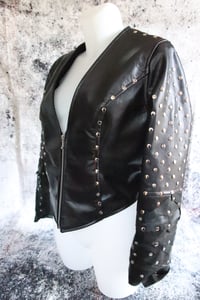 Image 5 of Slayer Genuine leather jacket _ Size M