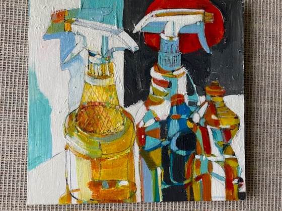 Image of 4 wood panels