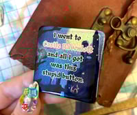 Image 1 of Castle Ravenloft Square Button