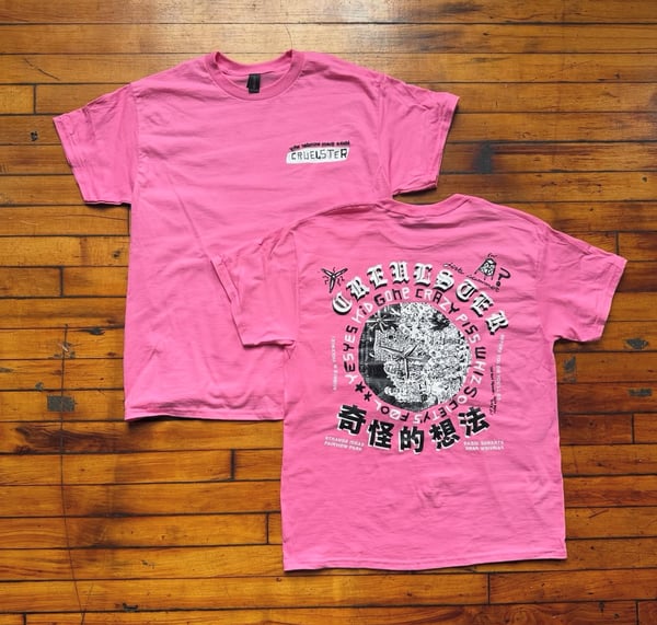 Image of CRUELSTER PINK M.T.W.W. SHIRT