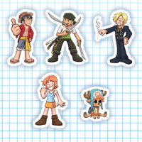 Friendship Pirates Sticker Pack