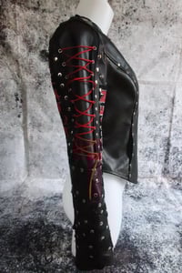 Image 5 of Iron Maiden Senjutsu leather jacket _ Size S