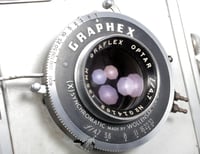 Image 10 of Graflex Special Crown Graphic 4X5 Camera w/ 135mm lens + film + holders #0092