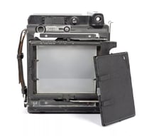 Image 6 of Graflex Special Crown Graphic 4X5 Camera w/ 135mm lens + film + holders #0092