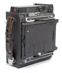 Image 8 of Graflex Special Crown Graphic 4X5 Camera w/ 135mm lens + film + holders #0092