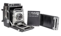 Image 1 of Graflex Special Crown Graphic 4X5 Camera w/ 135mm lens + film + holders #0092
