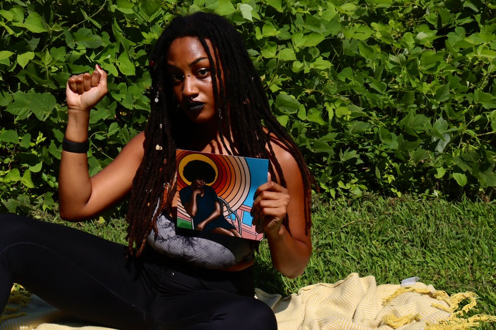 Image of Angela Art Print