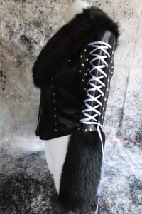 Image 2 of Mötley Crüe finged jacket _ Size S