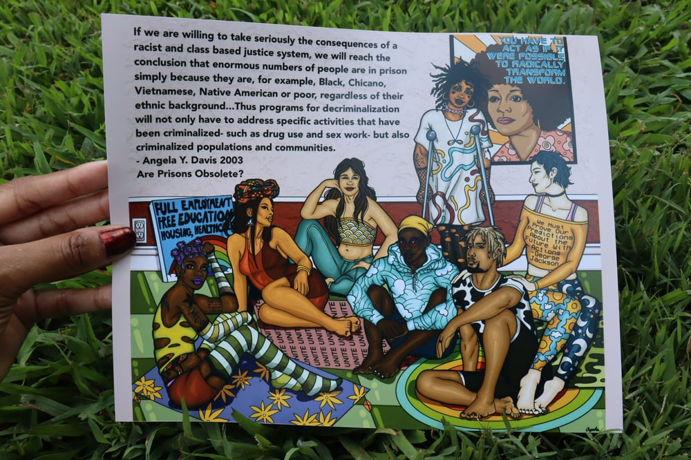 Image of Prisons are Obsolete Art Print