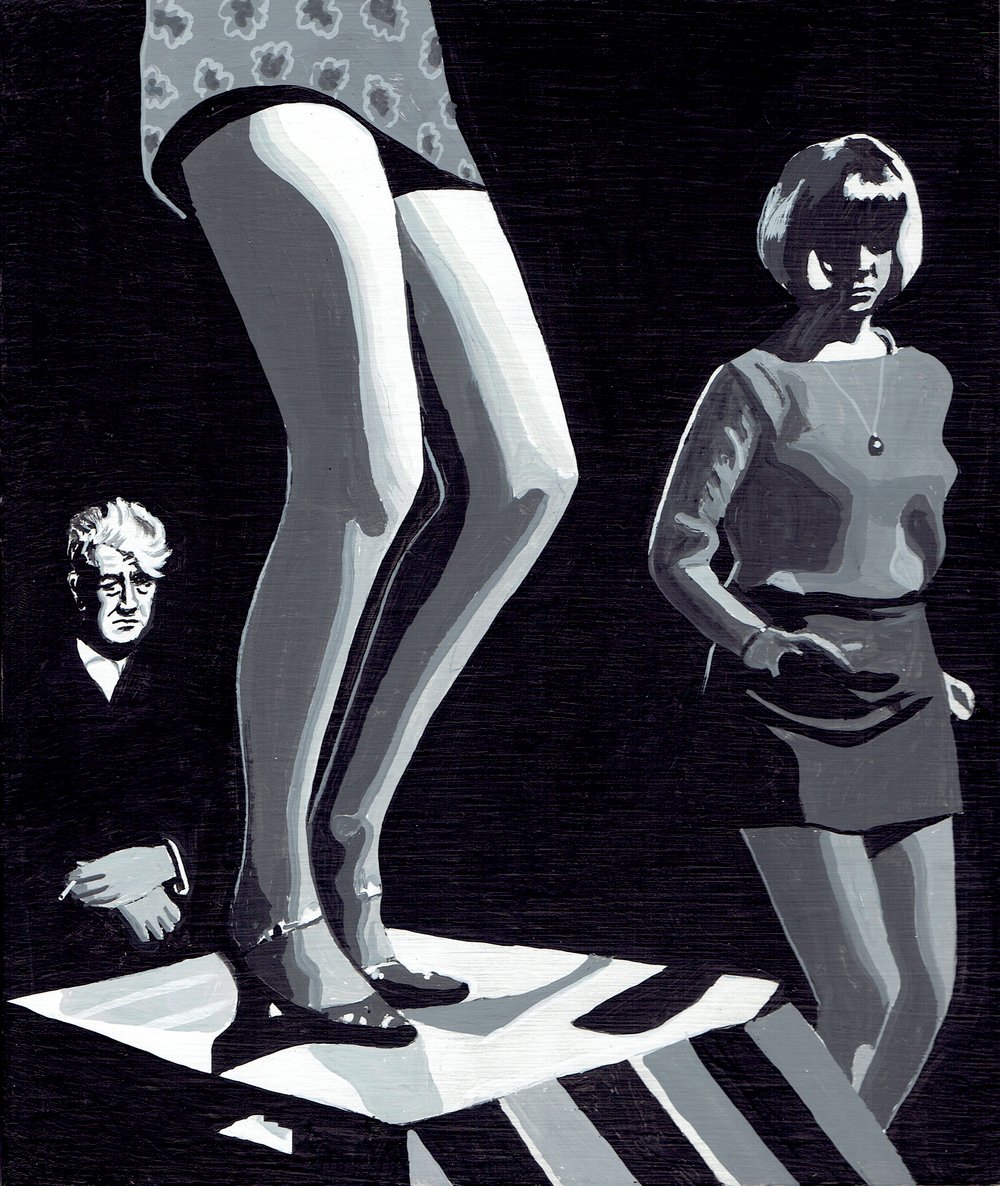 Image of DAVID LYNCH AT THE DISCOTHEQUE