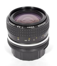 Image 7 of Nikon NIKKOR 28mm F2.8 AI lens for all nikon F mount camera bodies #0739
