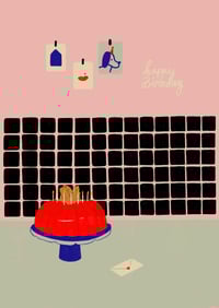 Image 2 of Postkarte - happy Birthday / Küchengeschichten