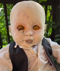 Image 3 of Laughing Creepy Horror Artist Doll "Andre"