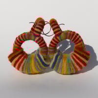 Image 4 of Interpolated Bridge earrings (garden)
