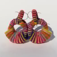 Image 1 of Interpolated Bridge earrings (carnival)